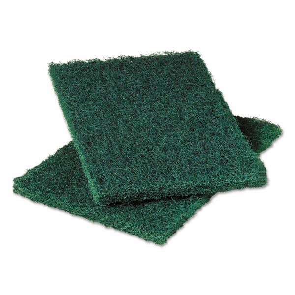 Scotch-Brite Professional Heavy-Duty Scouring Pad 86, Green, 6 x 9, 60PK 86CC